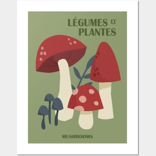 Mushrooms, Cottagecore decor, Goblincore, Posters aesthetic, Autumn art, Museum poster, Abstract Posters and Art